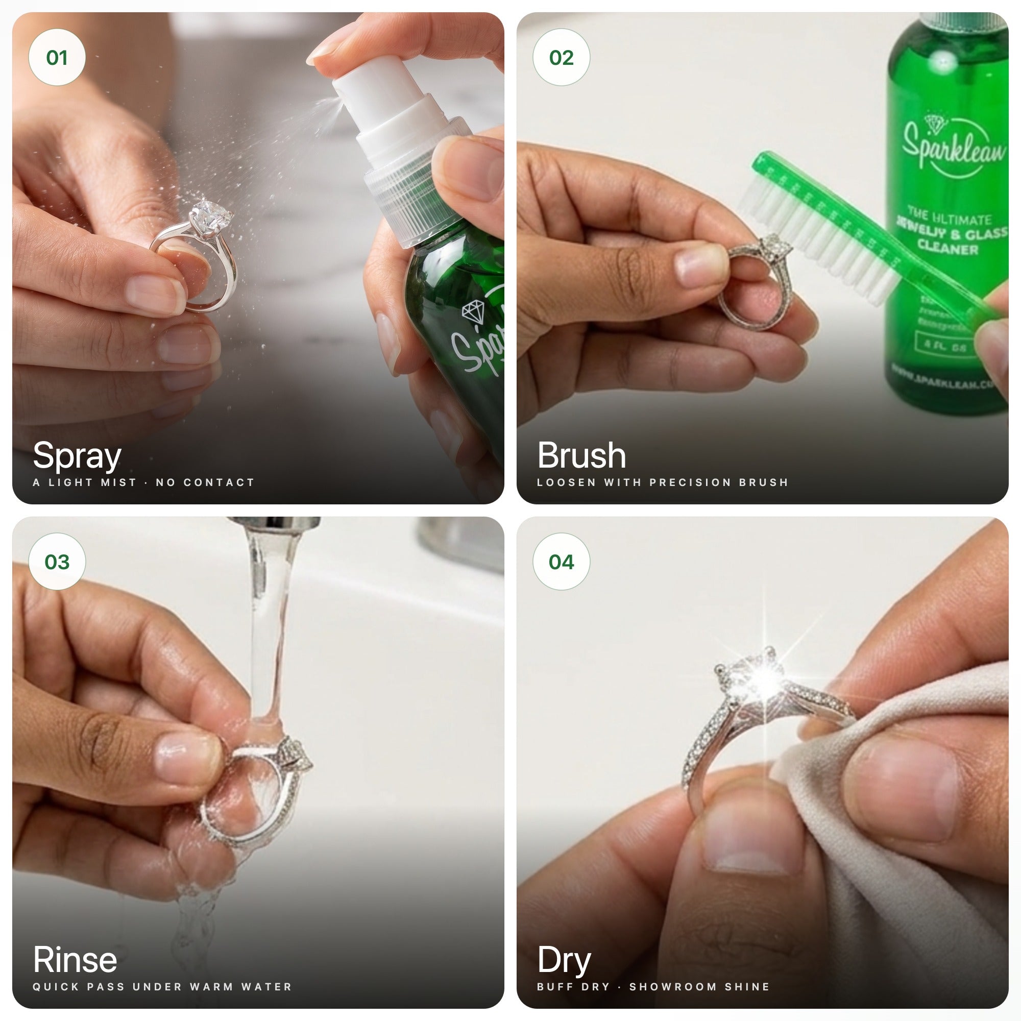 Sparklean® Original Cleaning Spray — Safe for jewelry, coatings & anti-fog